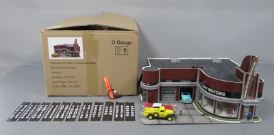Menards 275-9025 O Gauge Fury Motors Car Dealership MT/Box