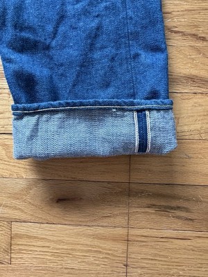 ONI 570-OFBD Old Fade Blue 13.7oz Selvedge Classic Straight 29 | eBay