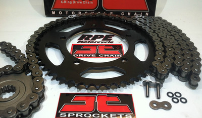 2007-2018 Kawasaki Ninja ZX6R ZX-6R JT 520 X1R3 OEM Chain and Sprockets Kit