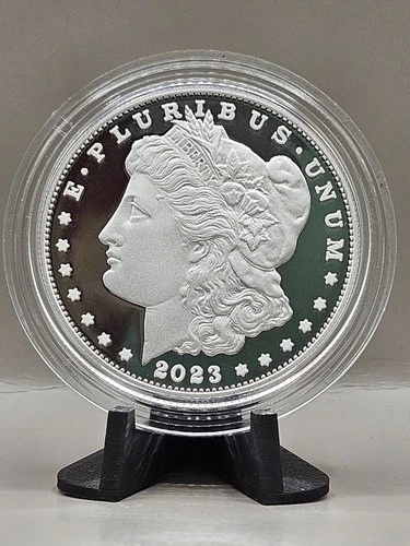 2023 Morgan Silver Dollar Proof W/ Mint Box & COA 23XF