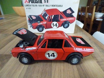 1/25 Polistil LANCIA FULVIA 166HF RALLY MONTE CARLO in GOOD Condition Boxed