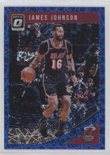 2018-19 Panini Donruss Optic Blue Velocity Prizm James Johnson #25 fm0