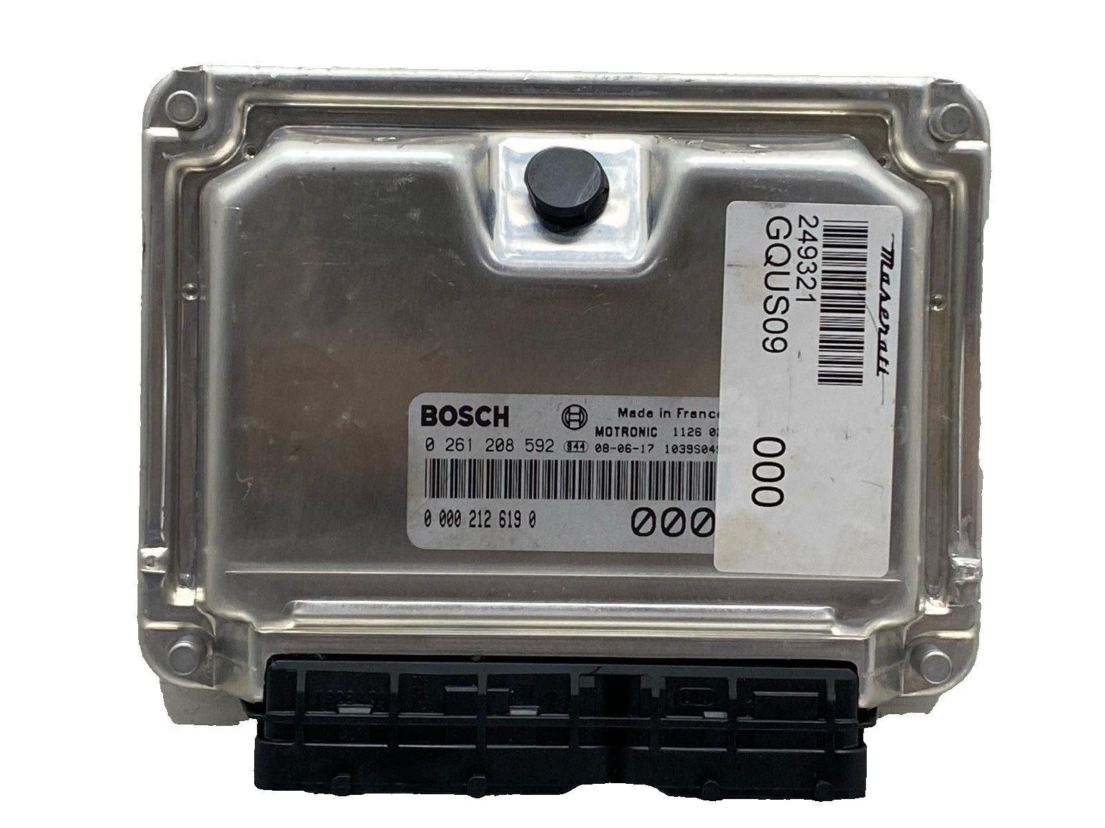 2009 Maserati Quattroporte Engine Control Module Computer ECU OEM 0261208592