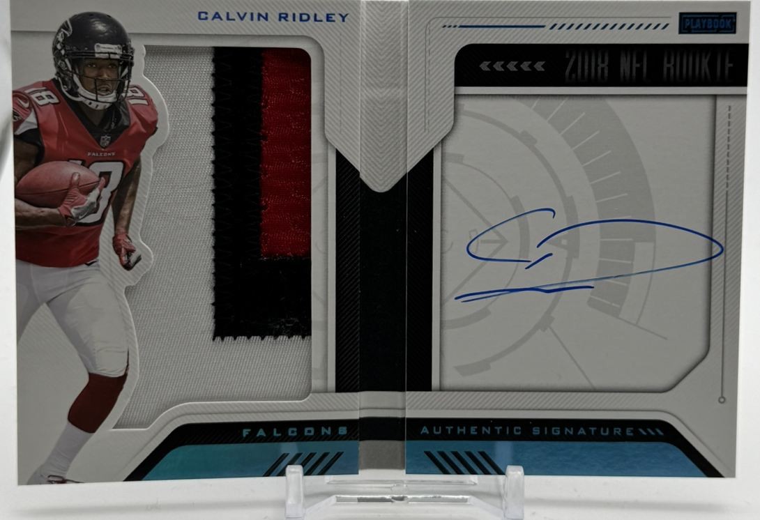 Calvin Ridley Panini Certified #211 Autograph Jersey