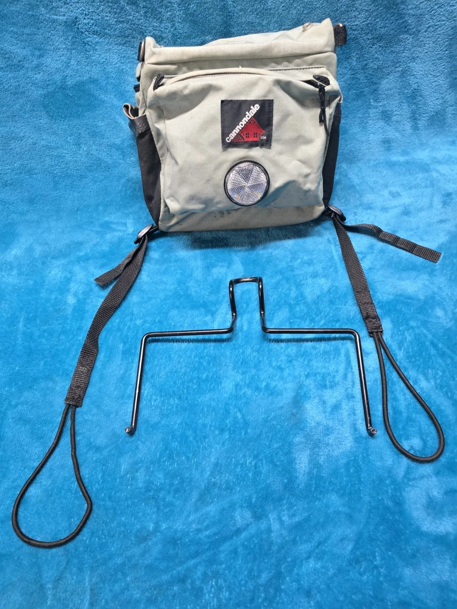 Sacoche De Guidon Vintage Cannondale – Noire, Fixation Rapide (pièces Détachées)