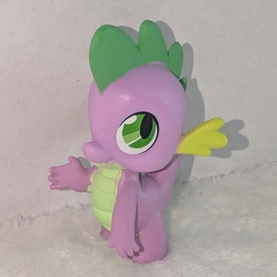 My Little Pony Spike Purple Baby Dragon G4 MLP FIM Mini Figure Cute Rare Variant