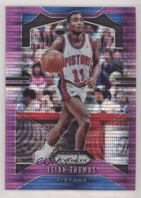 2019-20 Panini Prizm Purple Pulsar Prizm 11/35 Isiah Thomas #30 HOF 0o5