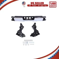For GMC Sierra Chevy Silverado - Rear Bumper w/Sensor Holes