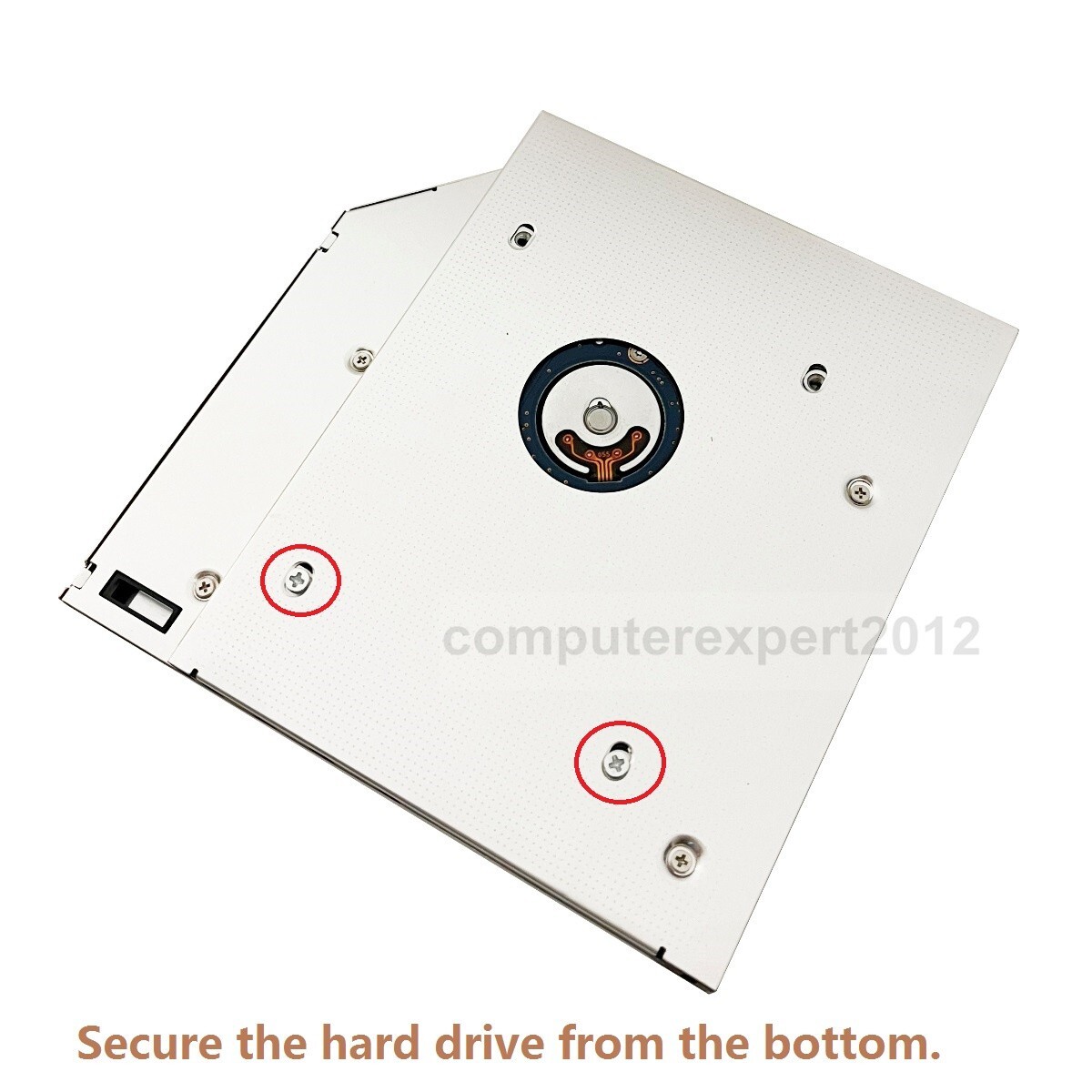 Caddy Adattatore Per Secondo HDD/SSD 2.5" 9.5mm Per MacBook Pro - SATA Flex Flat