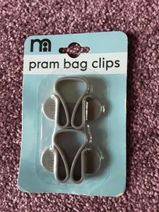 pram bag clips mothercare