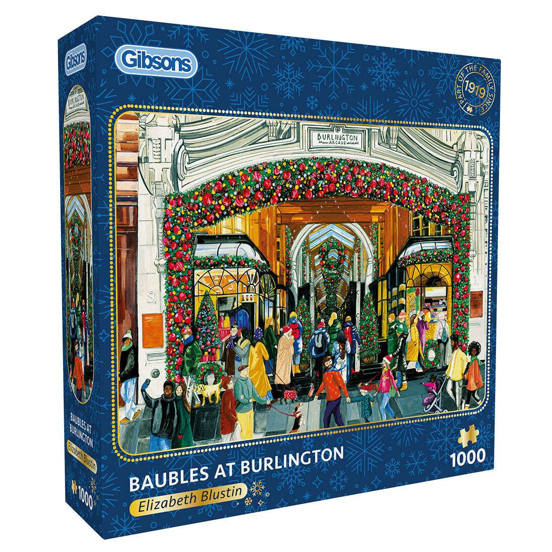 Gibsons Baubles at Burlington 1000 Piece Jigsaw Puzzle for Adults Christmas Gift