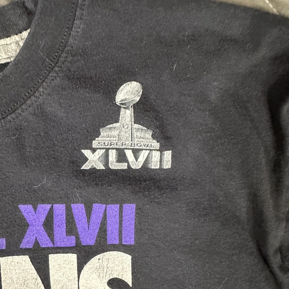 Nike Baltimore Ravens Shirt Mens Large Black NFL Super Bowl Ray Lewis Flacco - Image 4 of 4