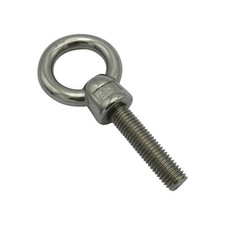 Stainless Steel Long Shank Eyebolt M8 (8MM X 100MM Threaded Eye Bolt Marine)