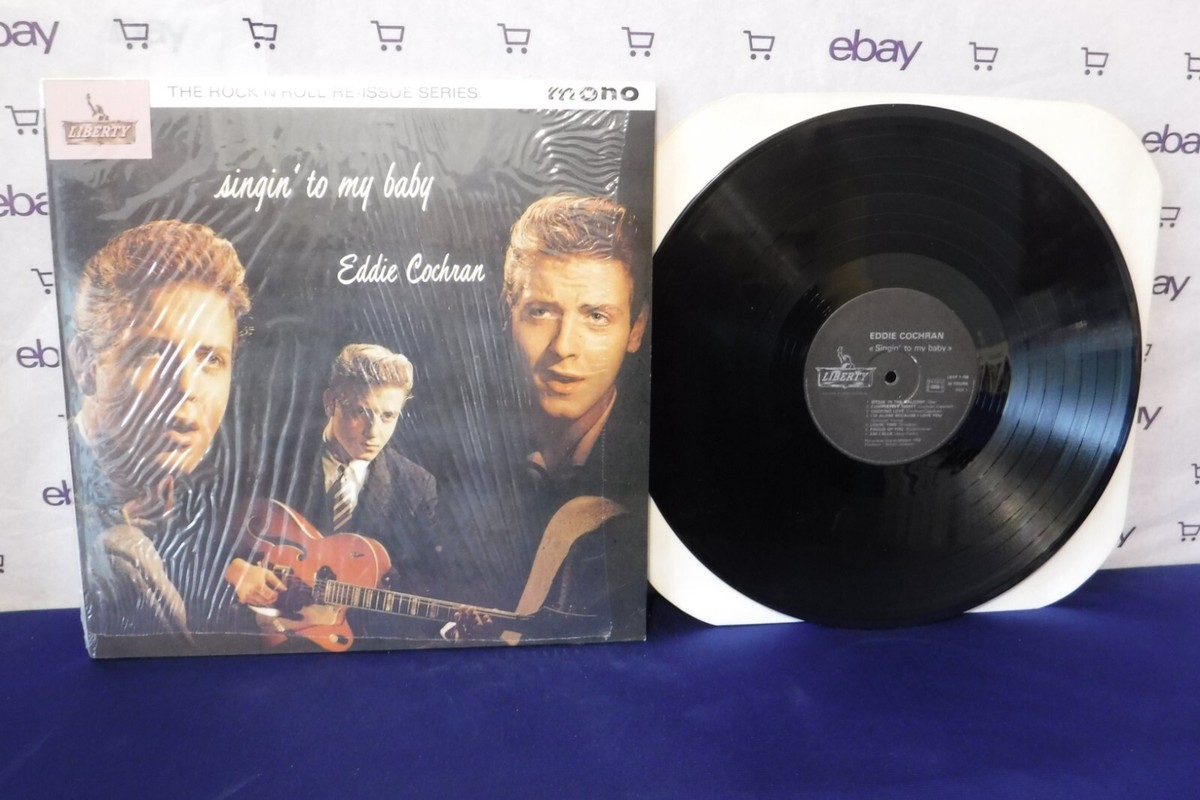 Eddie Cochran, Singin to my Baby,1978 Liberty LBYF1158 Reissue