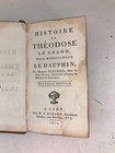 HISTOIRE DE THEODOSE LE GRAND Monsignore LE DAUPHIN - PFEIL - 1811