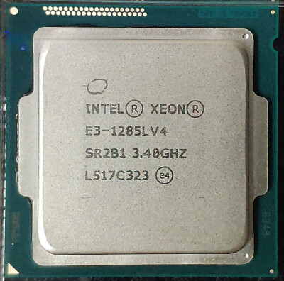 Compatible Intel Xeon E3-1285L V4 3.4GHz 4 Core SR2B1 LGA1150 65W CPU Processors