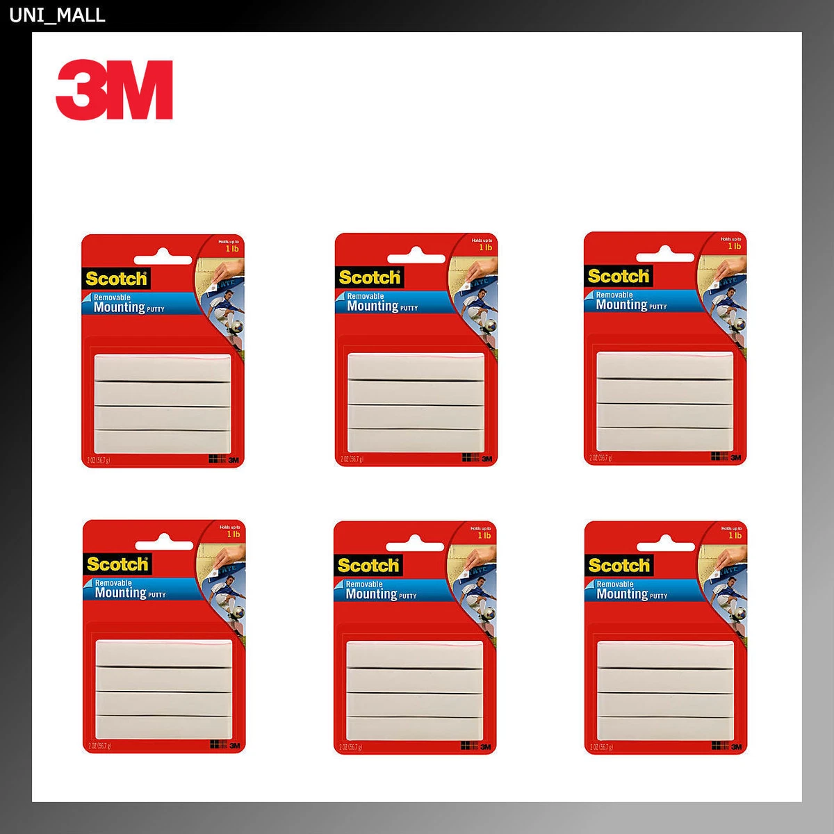 3M Scotch® Removable Mounting Putty, Putty