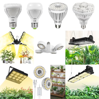 Veg Grow Light Gewächshaus LED Pflanzenlampe Vollspektrum 10W-200W E27 COC CE