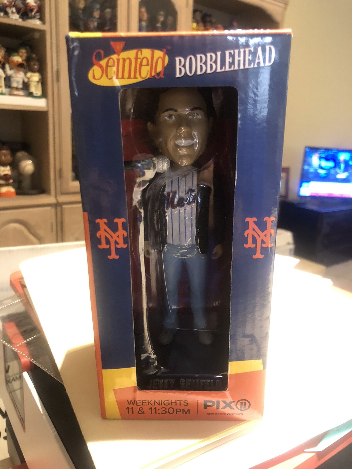 Jerry Seinfeld Bobblehead Citi Field SGA 7/5/19-New York Mets