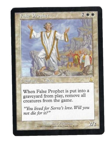FOIL Academy Rector | MtG Magic Urza's Destiny | English | Near