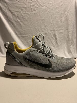 NIKE AIR MAX Mens Yellow/Red/Gray Athletic Sneakers - Size: 13 Nike Air Max 90 Light Smoke Grey Limelight Hyper Crimson  main image 3