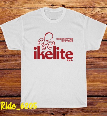 Ikelite Scuba Diving Logo Men's American Funny T-Shirt Made In USA Size S to 5XL