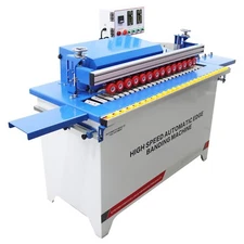 110V Straight Line Automatic Edge Banding Machine Edge Bander Speed Adjustable