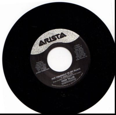 PAM TILLIS PUT YOURSELF IN MY PLACE/I'VE SEEN ENOUGH TO KNOW 45RPM VINYL