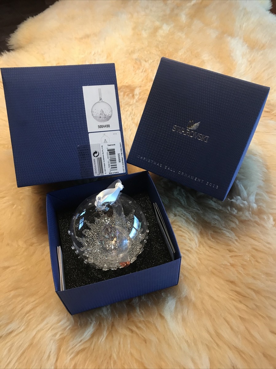 2013 SWAROVSKI~AUTHENTIC~ANNUAL CHRISTMAS BALL ORNAMENT, 1st in