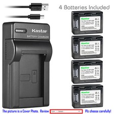 Kastar Battery Slim Charger for Samsung IA-BP105R IA-BP210R Samsung SMX-F50