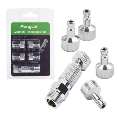 Zubehör Airbrush Kompressor Airbrush Quick Release Trennschalter Kit Bd-117k