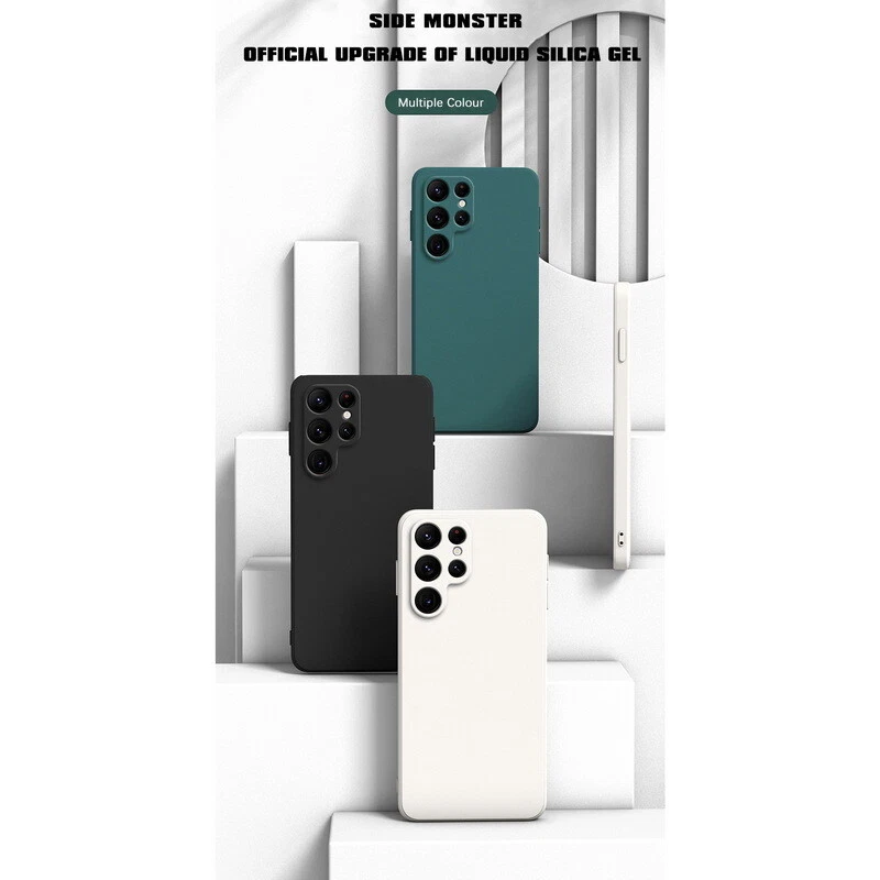 Phone Case For Samsung S25 S24 Ultra S23 S22 S21 S20 ShockProof Silicone Cover
