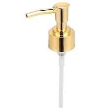  Golden Perfume Bottle Pump Shampoo And Conditioner Bottle Nozzle For US AC