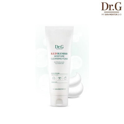 Dr.G RED Blemish Moisture Cleansing Foam 150ml(5oz) - Moisture cleansing