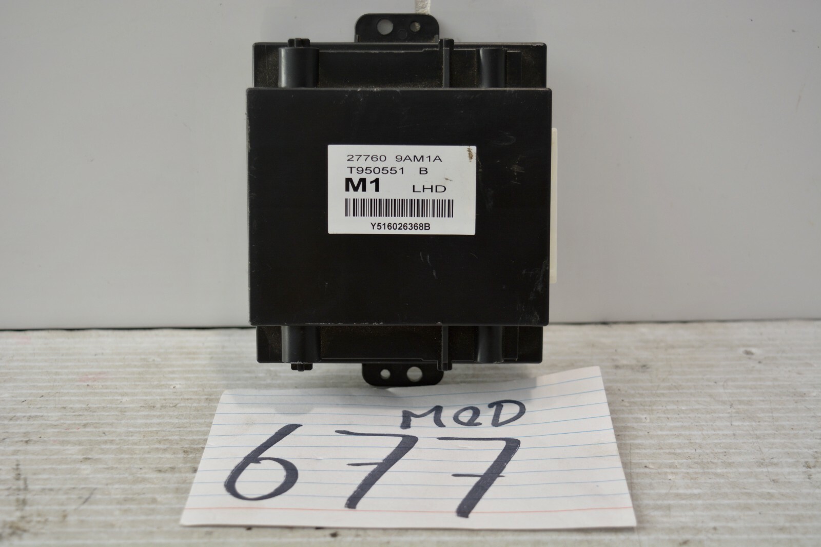 14 15 16 Nissan Sentra Temperature Control Module Used #677-MOD 