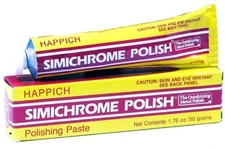 SIMICHROME Metal Polish tUbe Polishing Paste metal chrome silver HAPPICH 390050