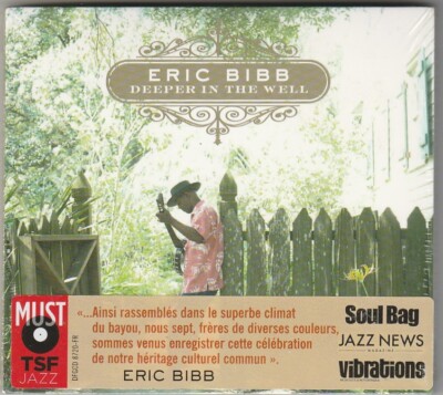 eric bibb - cd digaipack - deeper in the well (neu versiegelt, mint)
