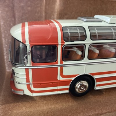 Autobus Saviem SC 10 NOREV 1/43 - Pub Carambar, Neuf En Boîte (occasion Boîte)