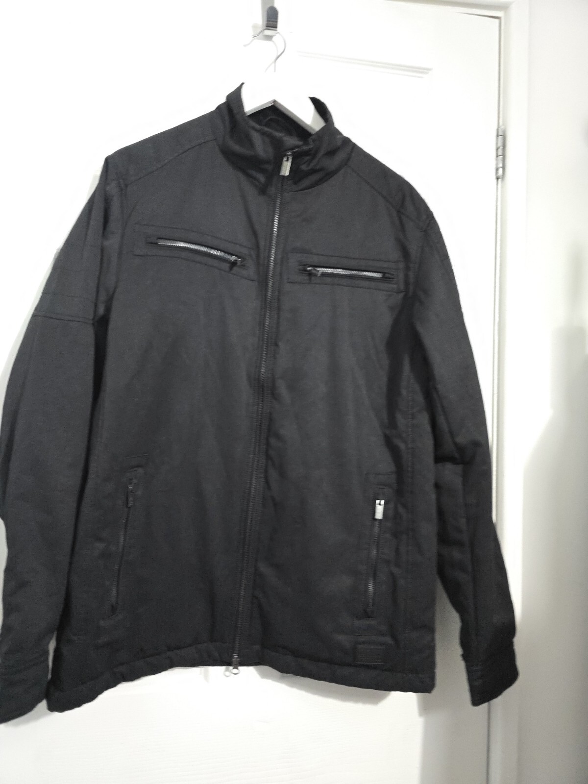 Firetrap Mens Black Medium Zip Jacket
