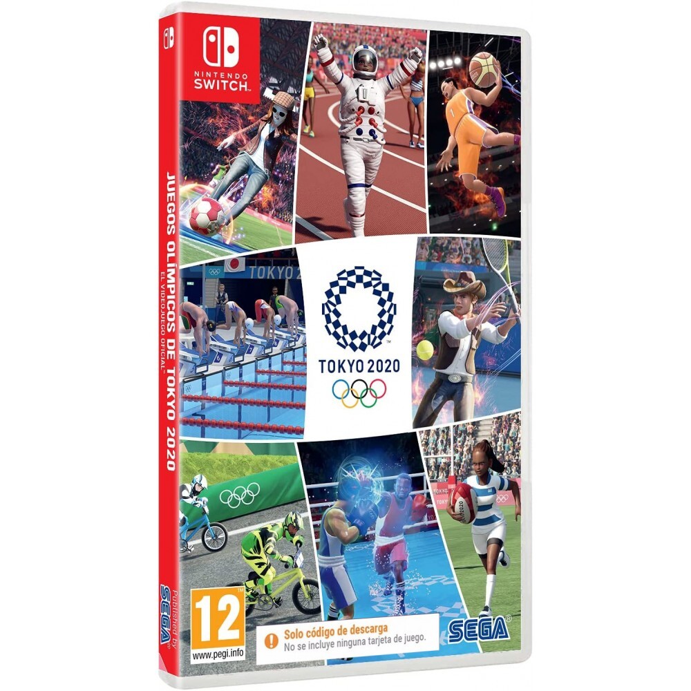 JUEGOS OLÍMPICOS TOKYO 2020 SWITCH CAJA CON CÓDIGO DE DESCARGA DE JUEGO...