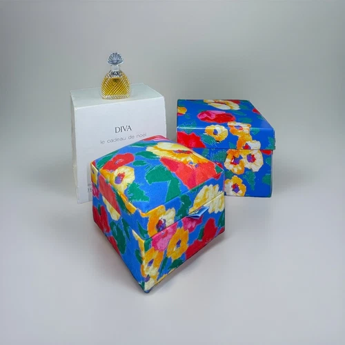 Diva by Ungaro Perfume le cadeau de noel eau de parfum 7.5 ml fabric jewelry box