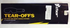 NEW THOR HERO ENEMY REPLACEMENT GOGGLE TEAROFF LENS QTY10 2602-0148