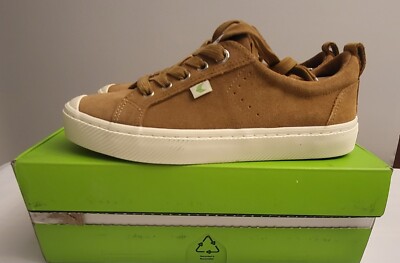 Cariuma Sneakers OCA Low Camel Suede Vegan Unisex US Size W