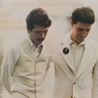 Santana / McLaughlin -Love Devotion Surrender ( 12' Vinyl Schallplatte LP )