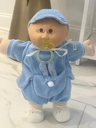Vintage Preemie Cabbage Patch Kid with Bunny Outfit and Pacifier