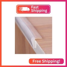 Edge Protector 100 Silicone, Baby Proofing Thin Corners Clear Guards, Pre-Tape