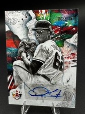 2019 Panini Diamond Kings Touki Toussaint Auto Atlanta Braves RC Rookie