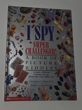 I Spy Super Challenger: a Book of Picture Riddles  (1997, Hardcover)