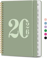 2026 Planner, Weekly and Monthly Calender Planner, Jan 2026 to Dec 2026, Hardcov