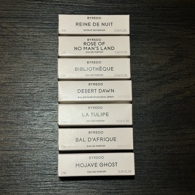 Byredo Discovery Set - 7 Pieces Sample Set Spray Vial Eau De Parfum 2ml each